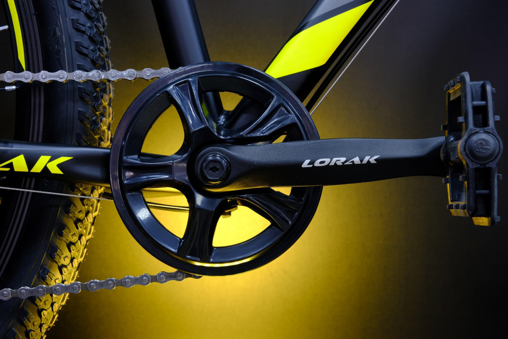 LORAK Safe 27,5 Prom Матовый Чёрный/Жёлтый