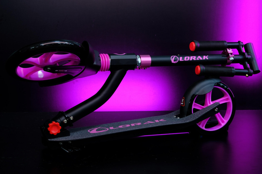 Самокат Lorak ST502, колеса 230/180мм, код 77502