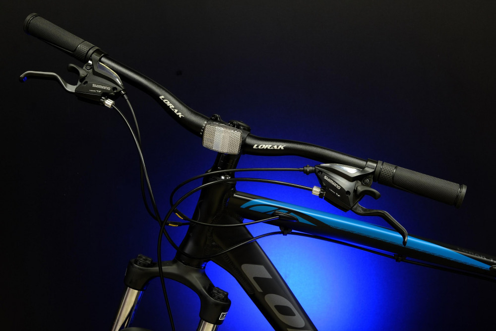 Lorak 1.0 Матовый Чёрный/Синий рама 19 (на рост 171-182) (27.5)