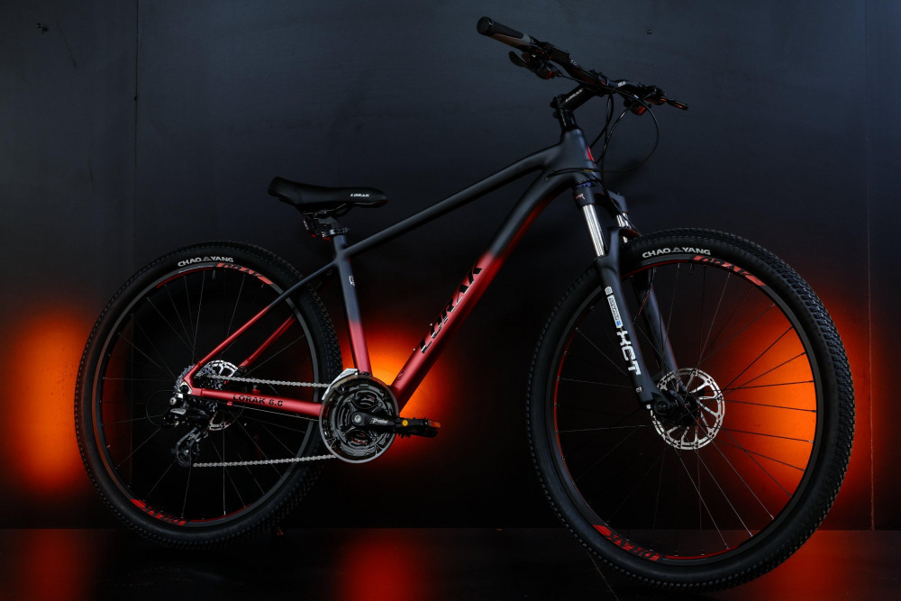 LORAK 6.0 8 sp Матовый Серый/Оранжевый 17р (на рост 155-173)