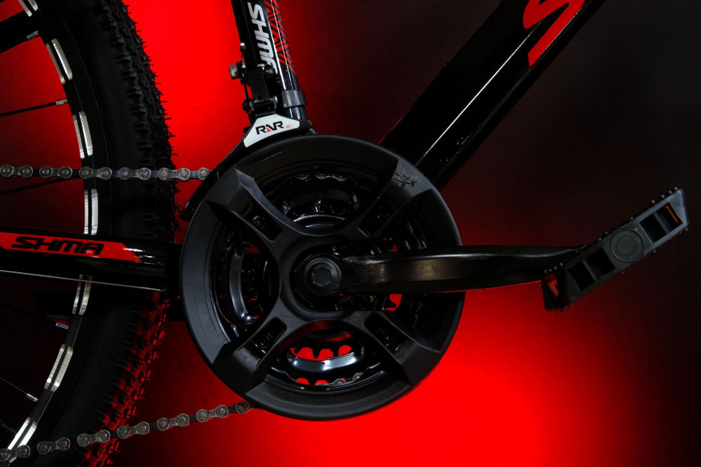 SHMA MTB 26 Чёрный/Красный рама 16 (на рост 150-165)